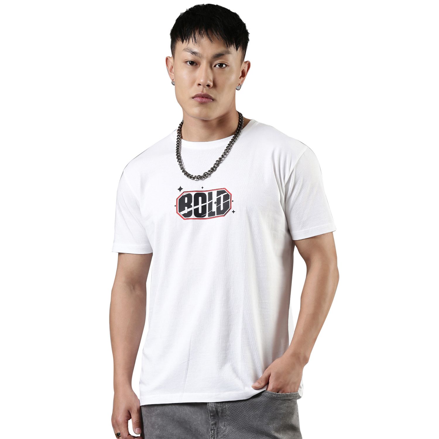 TVS Racing Crew Neck Ntorq Swag T-Shirt White 