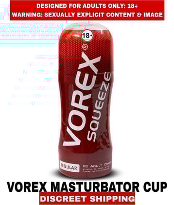 Sexual Wellness  Men's Sex Toys Vorex Squeeze  Pussy Masturbator Cup Fleshlight For Men