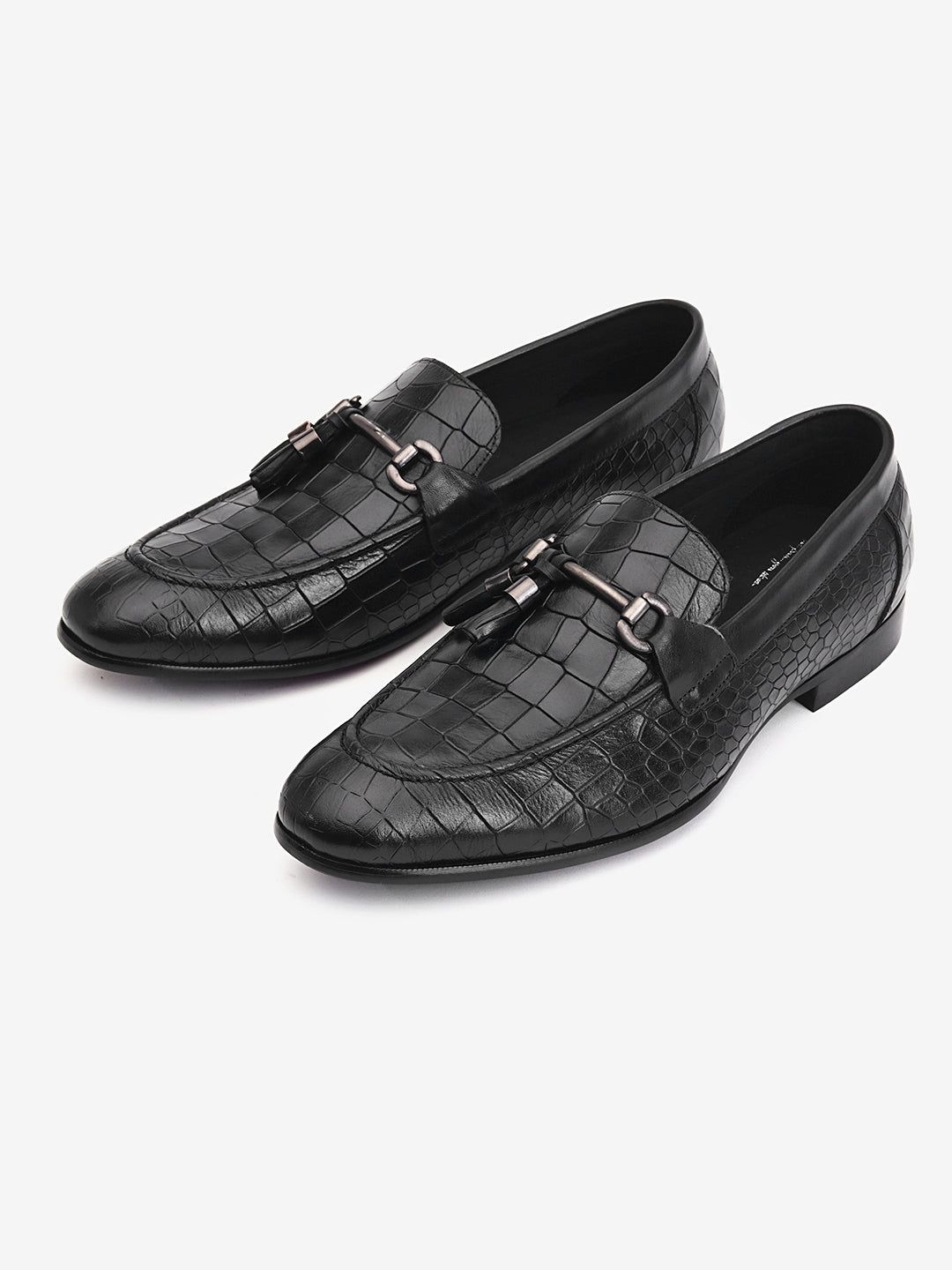 Delco Opulent Form Moccasins-42 / Black