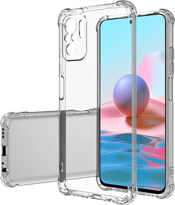 Spectacular Ace Transparent Plain Cases For Xiaomi Redmi Note 10 Pro -