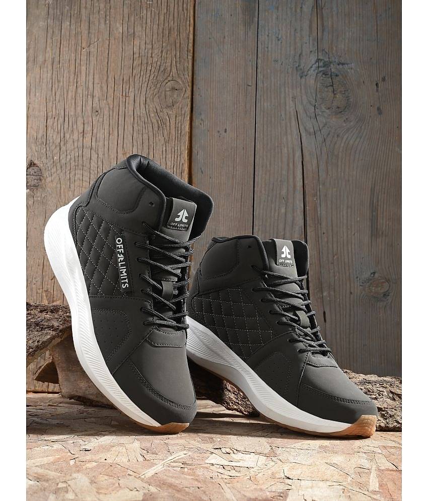 OFF LIMITS HANGMAN Gray Basketball Shoes