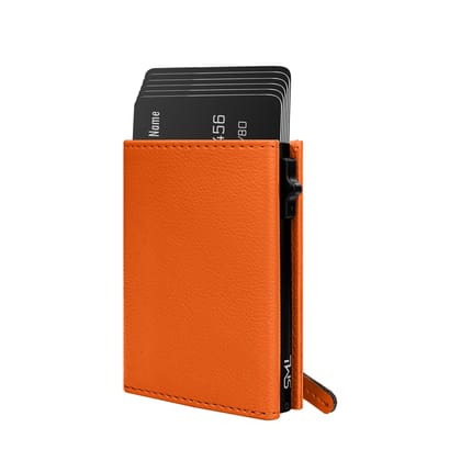 The Wallet Store Urban Pop RFID Protection Wallet Cardholder - Orange