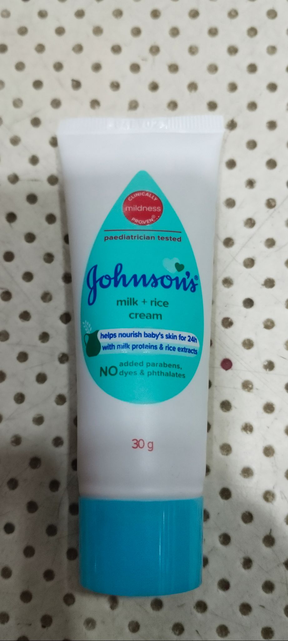 Johnson milk + rice cream 30 g