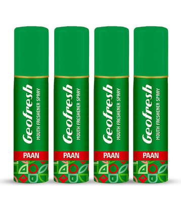 Leeford Breath Freshener Spray Paan 15 g Pack of 4