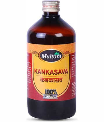 Multani Ayurvedic Kankasava Syrup Reduces Chest & Nasal Congestion - 450ml (Pack of 1)