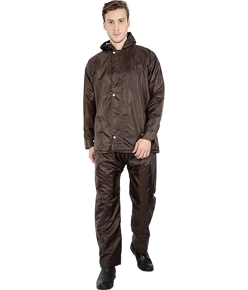 Goodluck Raincoat Set - Black