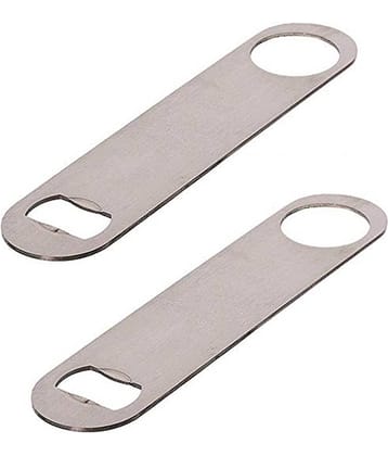 Silver Stainless Steel Bottle Opener