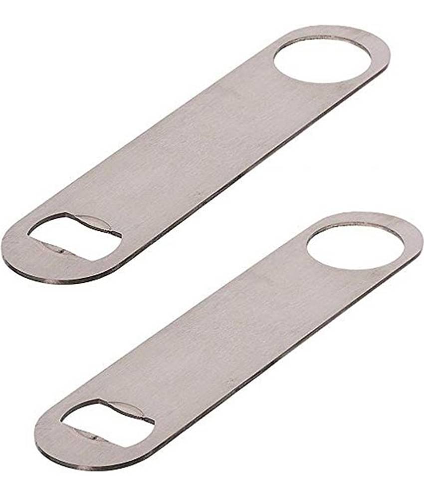 Silver Stainless Steel Bottle Opener