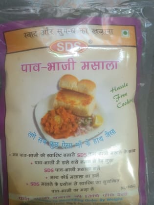 SDS pav bhaji masala SDS pav bhaji masala