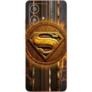 Yug Emporium Motorola Edge 40 Neo Superman LOGO 3D (Back Cover, Multicolor)