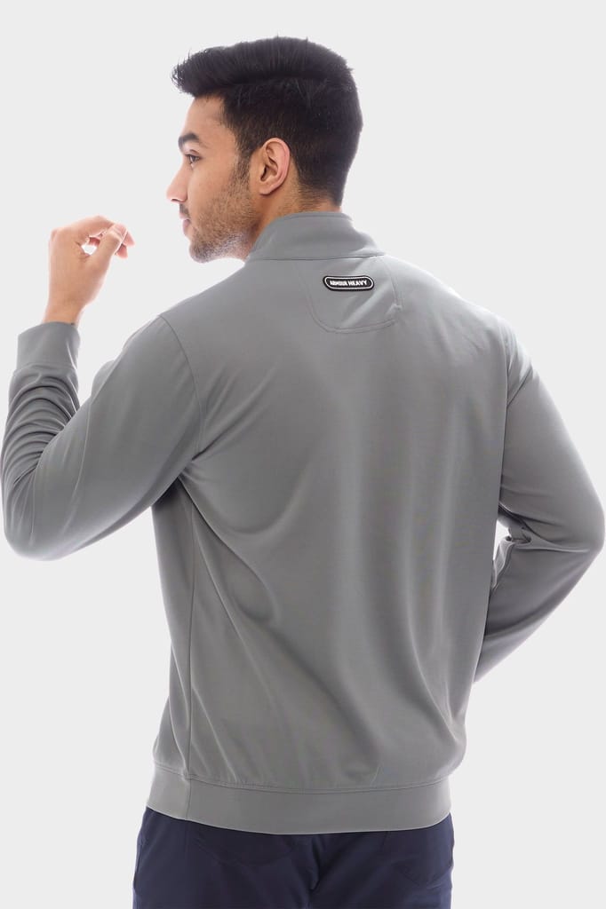 AH Pro Silver High Neck Polo Jacket