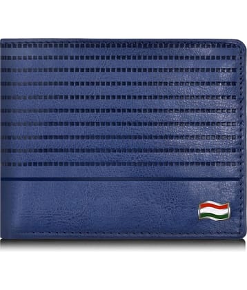 HAMT Leather Blue Casual Regular Wallet