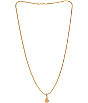 Jewar Mandi - Golden Pendant ( Pack of 1 )