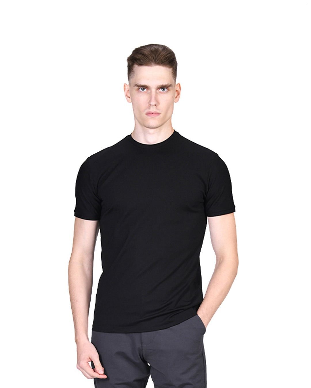 Salient Crew Neck -  60s Yarn-Jet Black / XXL