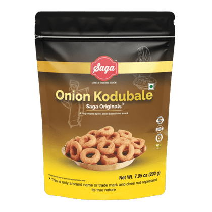 Saga Onion Kodubale, 200 gm