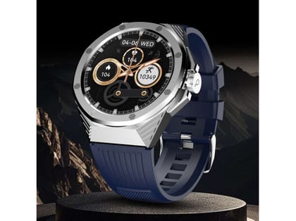 Pebble Odyssey 1.46" ( 3.71 cm) HD Infinite Display, One Time BT Connect, BT Calling, Heart Rate Monitoring, SPo2, Sedentary Alert, Smart Watch - Metal Blue Pebble Odyssey 1.46" ( 3.71 cm) HD Infinite Display, One Time BT Connect, BT Calling, Heart Rate Monitoring, SPo2, Sedentary Alert, Smart Watch - Metal Blue