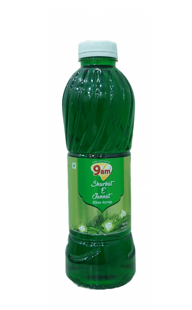 9am Sharbat-E-Jannat Khus Premium, 750 ml