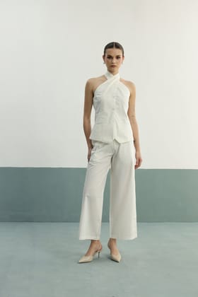 Mimosa Co-ord Set: Ivory-XS