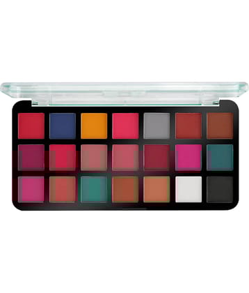 Beauty Berry Professional Eyeshadow Palette Highly Pigmented & Blendable 21g, Shade - 01