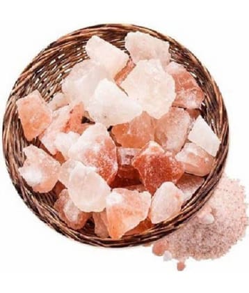 MYGODGIFT Whole Pink Rock Salt | Himalayan Pink Rock Salt Chunks 250 gm