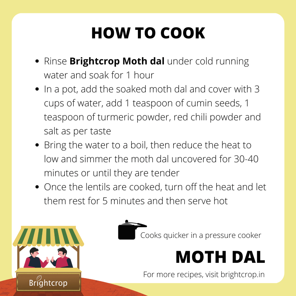 Matki, Moth (Whole) 1Kg Pack