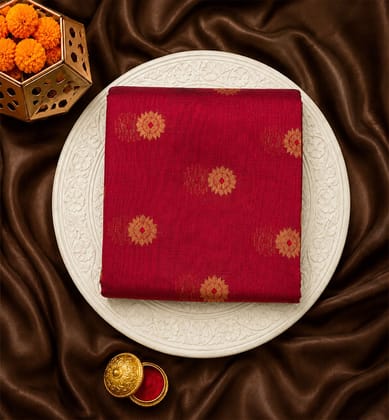 Handloom Chanderi Silk Cotton Saree Handloom Chanderi Silk Cotton Saree
