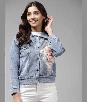 Aarika - Denim Blue Denim Jacket