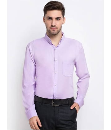 Makhanchor - Blue Cotton Slim Fit Men's Formal Shirt (Pack of 1)