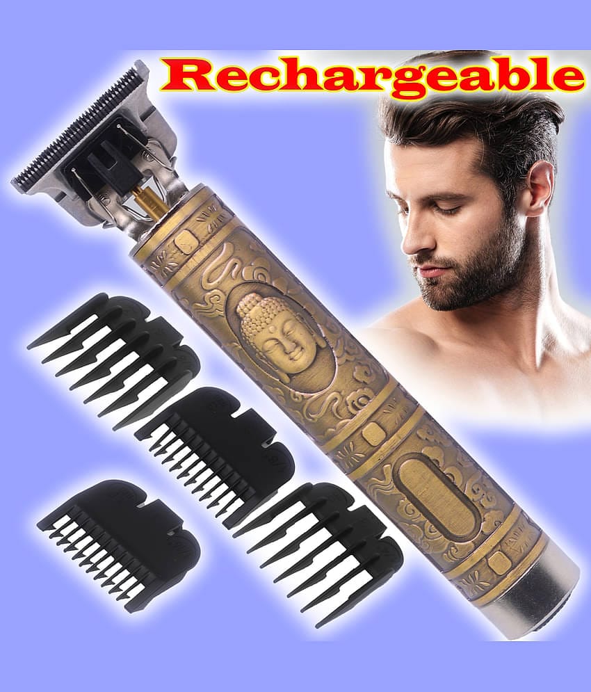 JMALL Rechargeable Gold Cordless Beard Trimmer With 40 minutes Runtime