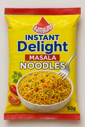 Bambino Instant Delight Masala Noodles  50gm