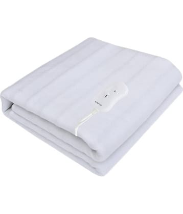Pindia Single Bed Heating Electric Blanket - 150 X 80 Cm White
