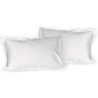 Global Gifts Abstract Pillows Cover (Pack Of 2, White)