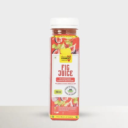 KisaanSay Fig Juice No Added Sugar, Flavours & Colours KisaanSay Fig Juice No Added Sugar, Flavours & Colours