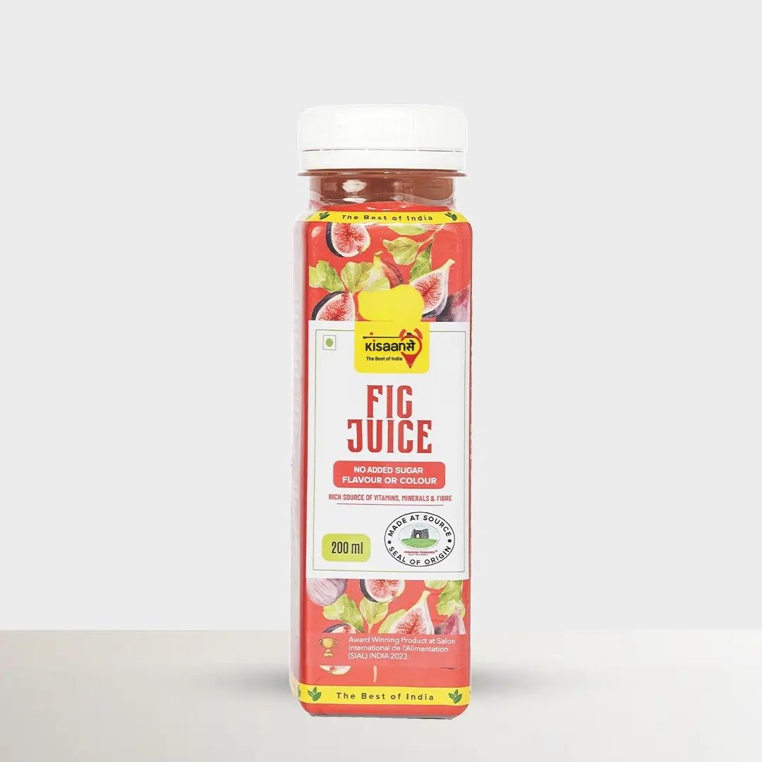 KisaanSay Fig Juice No Added Sugar, Flavours & Colours