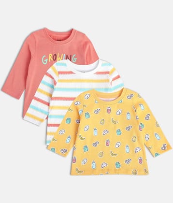 MINI KLUB Pack of 1 Baby Boys Cotton T-Shirt ( Multi )