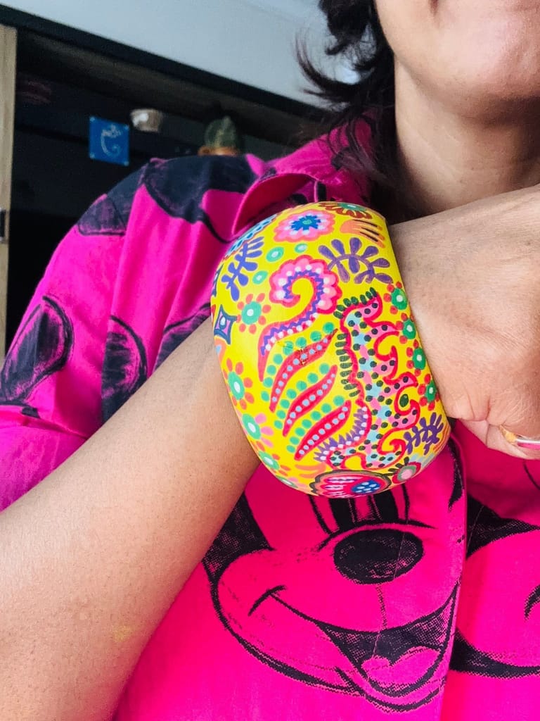 Rangrez - a whirl of colors and texture - Single Piece