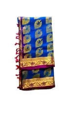 Traditional Silk Sarees with Rich Zari Border