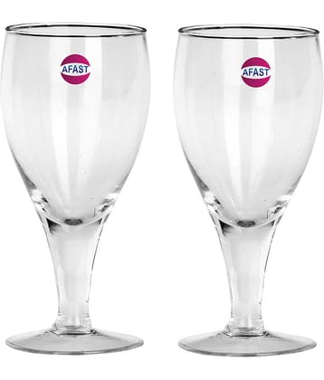 Somil Wine  Glasses Set,  180 ML - (Pack Of 2)