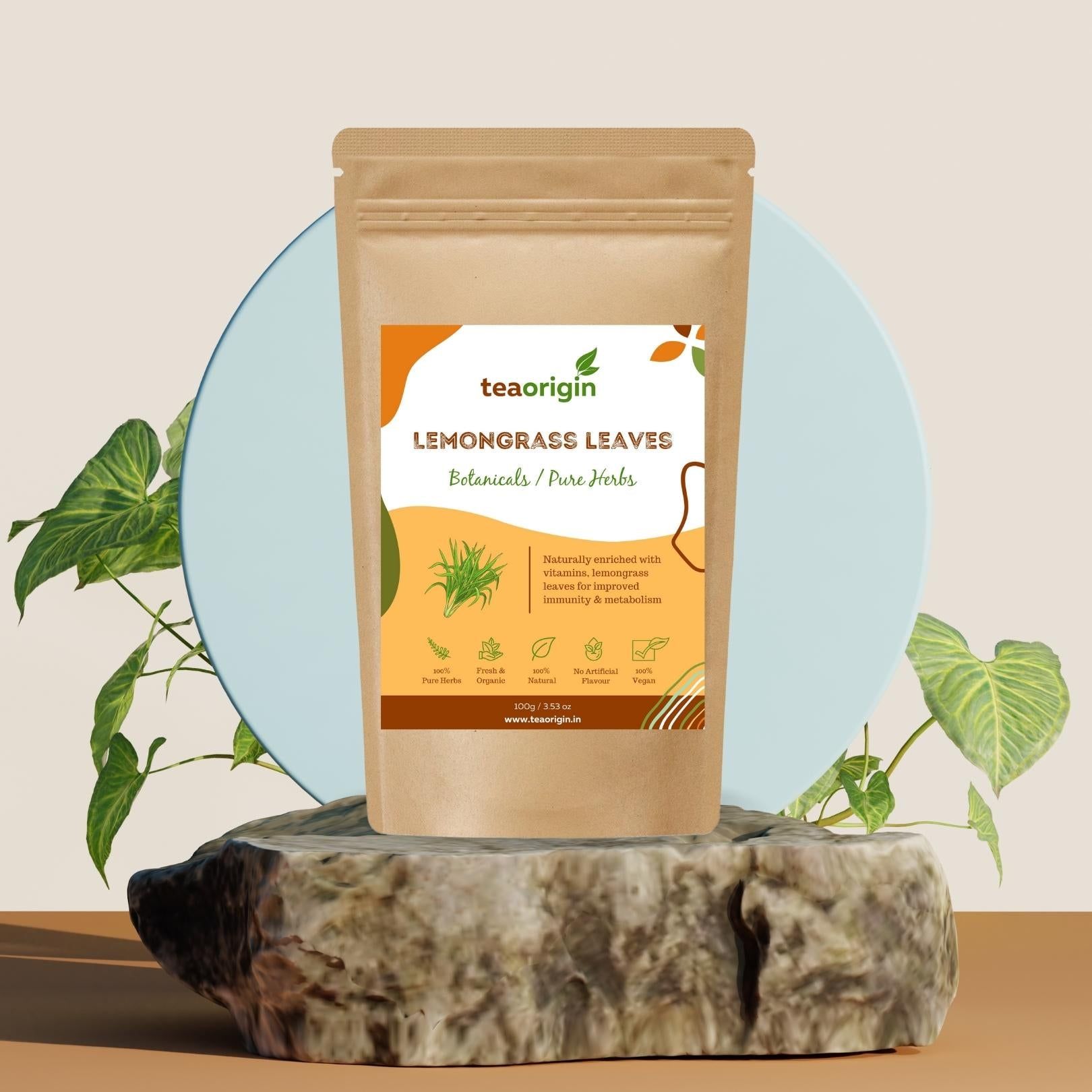 Tea Origin Lemongrass Leaves-100g