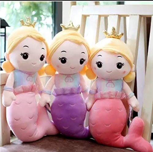 Charming Mermaid Plush Soft Toy for Girls – 30 cm Stuffed Doll, Perfect for Birthdays, Holidays, Room Décor, and Imaginative Play, A Cozy and Lovable Gift Idea for Kids