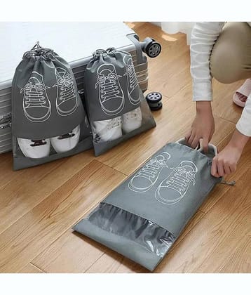 Suraj Enterprises Gray Shoe Cases ( 6 Pcs )