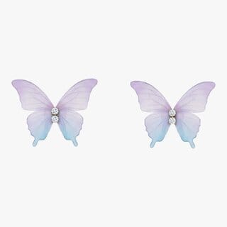 Feather-Light Butterfly Stud Earrings