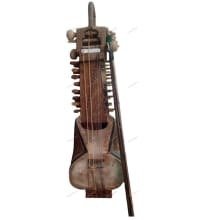 Professional Rajasthani Folk Musical String Instrument Sindhi Sarangi Sarnga / rajasthani instruments