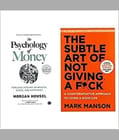 Cks Pod Colour The Psychology of Money + The Subtle Art of Not Giving a F*ck POD (set ...