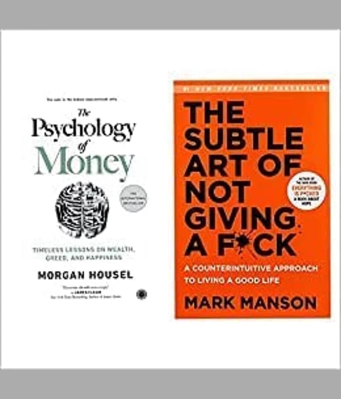 Cks Pod Colour The Psychology of Money + The Subtle Art of Not Giving a F*ck POD (set ...