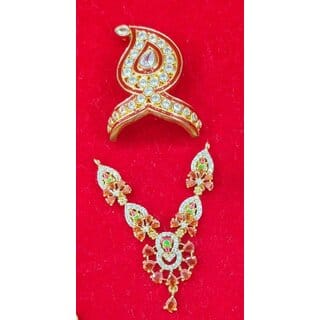 AD Jewellery set for Size 6 Laddu Gopal Ji