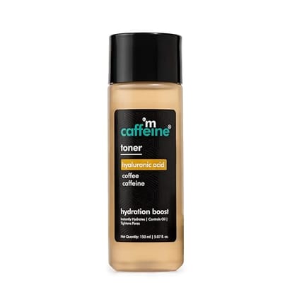 mCaffeine Coffee Toner with Hyaluronic Acid for 24H Hydration & Oil Control | Pore Tightening Face Toner - Instantly Hydrates & Refreshes Tired Skin | Toner for Men & Women | Alcohol-Free -150ml mCaffeine Coffee Toner with Hyaluronic Acid for 24H Hydration & Oil Control | Pore Tightening Face Toner - Instantly Hydrates & Refreshes Tired Skin | Toner for Men & Women | Alcohol-Free -150ml