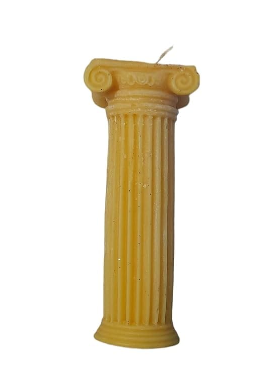 Aatm Sahayta Samuh Pillar Candles (Pack of 2)