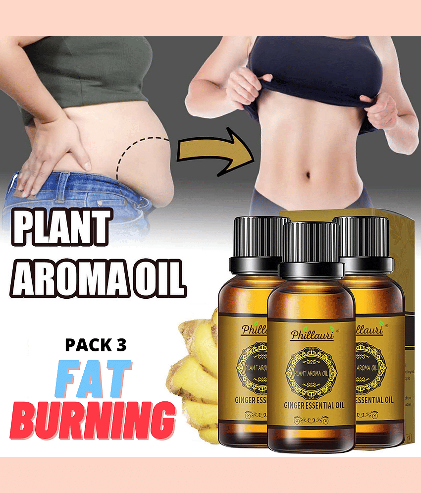 Phillauri Fat Loss Oil For A Fat Burner Slimming Oil Shaping & Firming Oil 90 mL Pack of 3