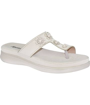 Ajanta - Cream Women's Flats